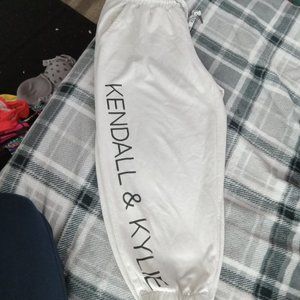 Kendall and Kylie sweatpant capris